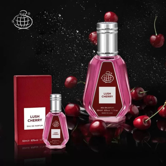 Fragrance World – Lush Cherry Eau de Parfum (80ml und 50ml)
