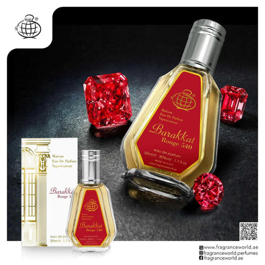 Fragrance World – Barakkat Rouge 540 Eau de Parfum (50ml)